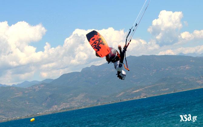 kiteboard in greece 
