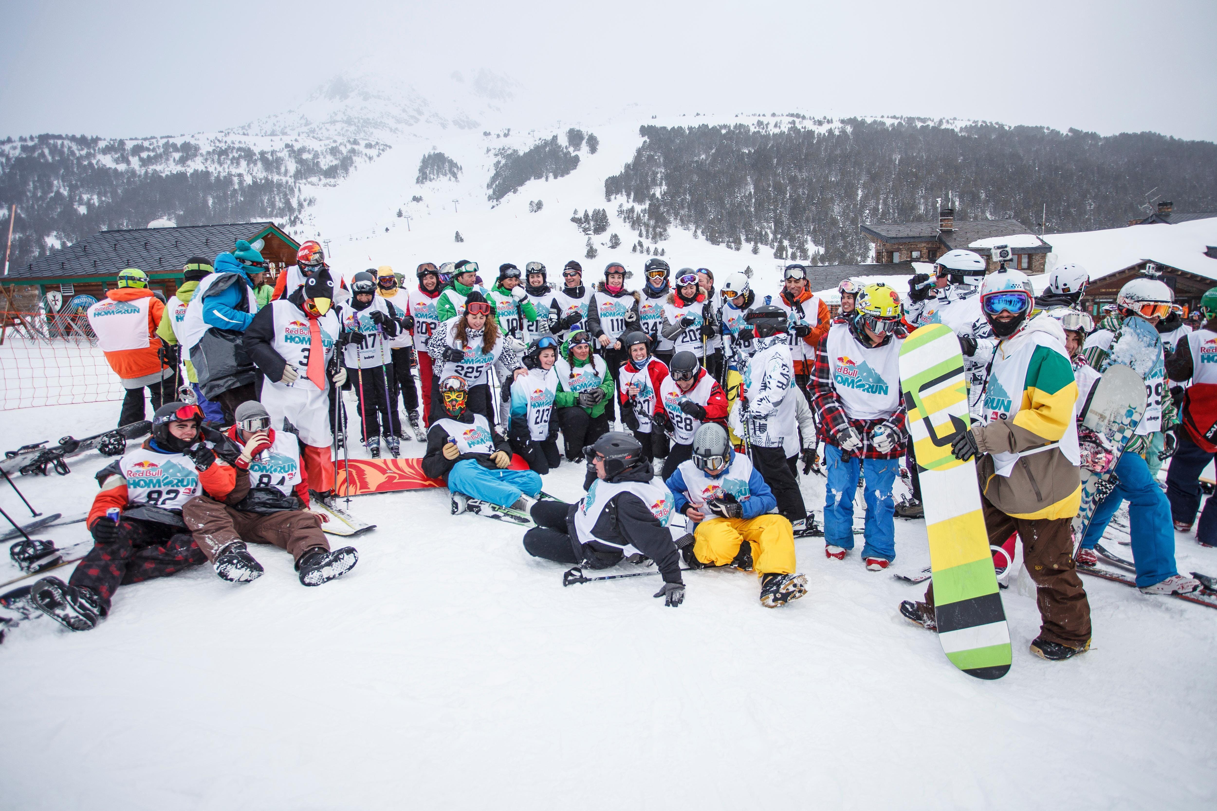Red Bull Homerun snowboard ski Παρνασσός